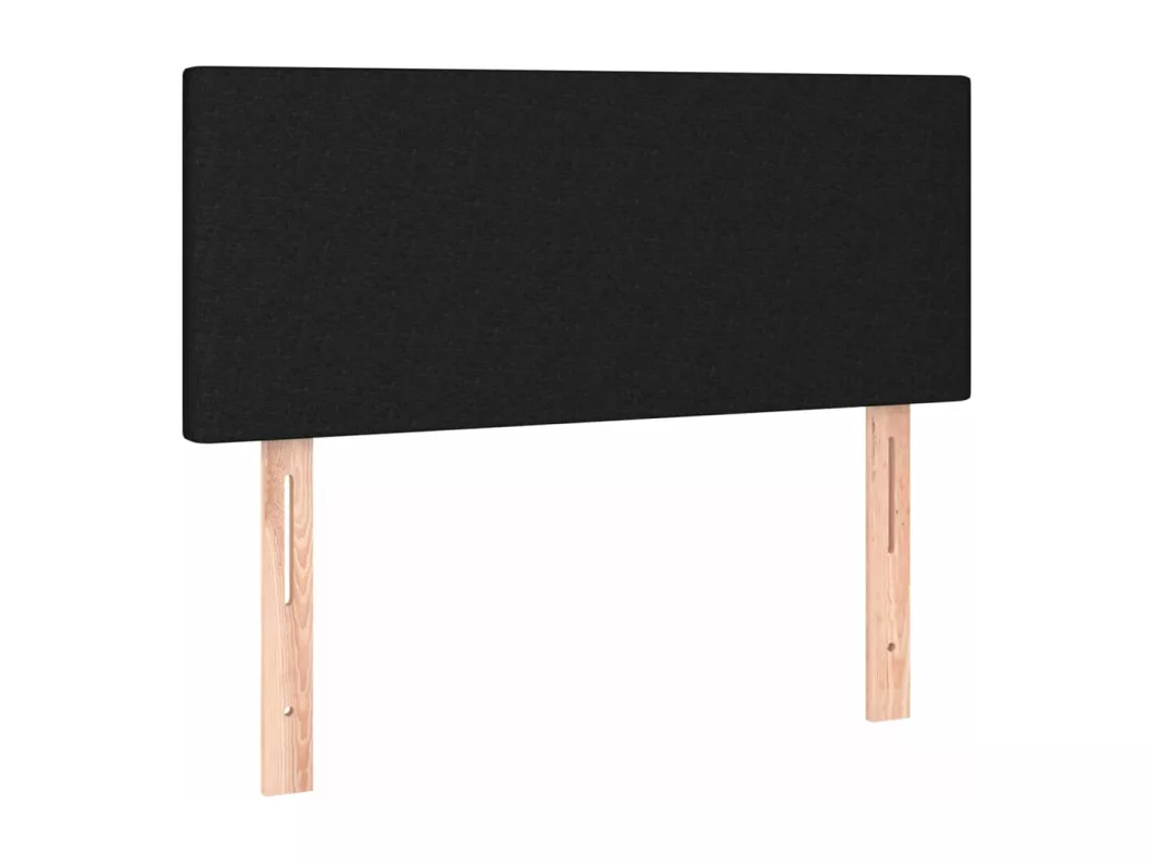 Kauf Unique LED Kopfteil Schwarz 90x5x78/88 cm Stoff Angebote