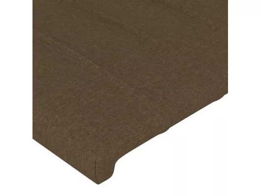 Kauf Unique Kopfteile 2 Stk. Dunkelbraun 100x5x78/88 cm Stoff Meist gekauft