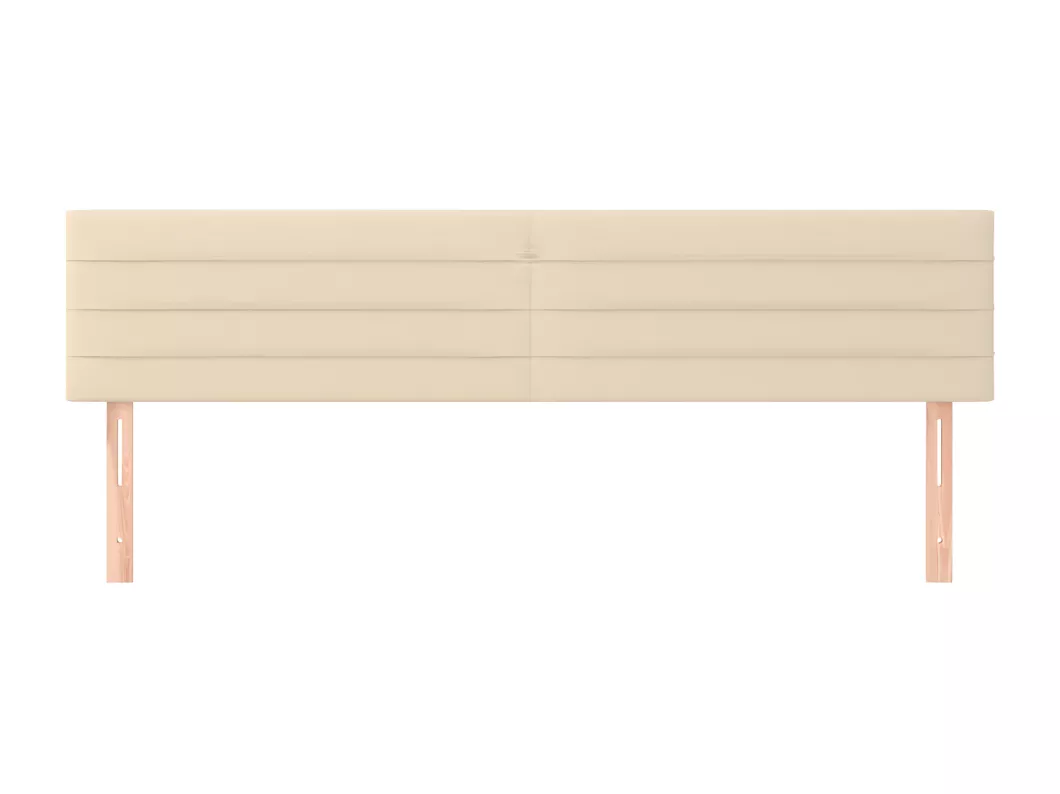 Kauf Unique Kopfteile 2 Stk. Creme 80x5x78/88 cm Stoff Fabrik Onlineshop