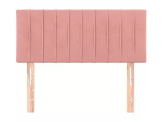 Kauf Unique Kopfteil Rosa 90x5x78/88 cm Samt Rabatt