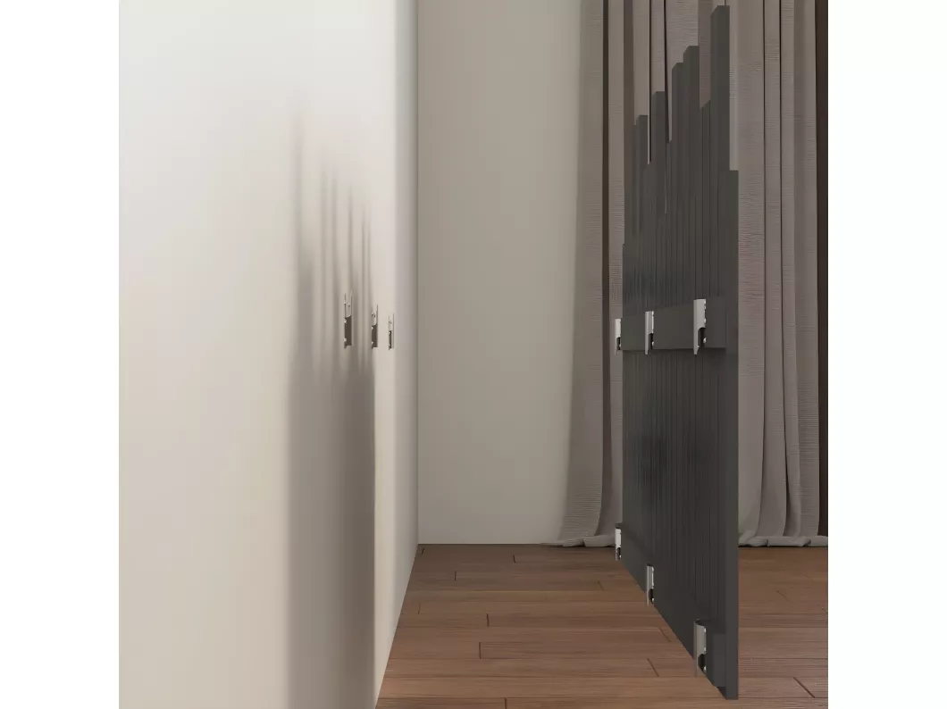Kauf Unique Wand-Kopfteil Grau 127,5x3x80 cm Massivholz Kiefer Zeitbegrenzte Promotion