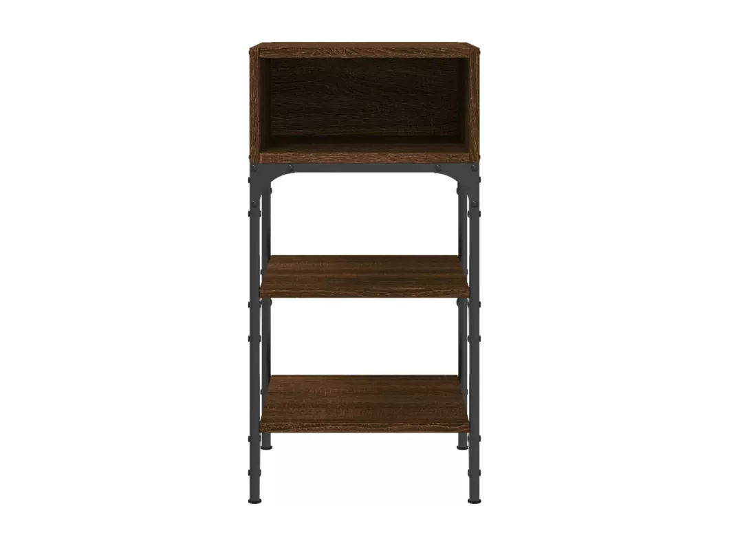 Kauf Unique Nachttische 2Stk. Braun Eichen-Optik 35x34,5x70cm Holzwerkstoff Discount Store für neue Produkte