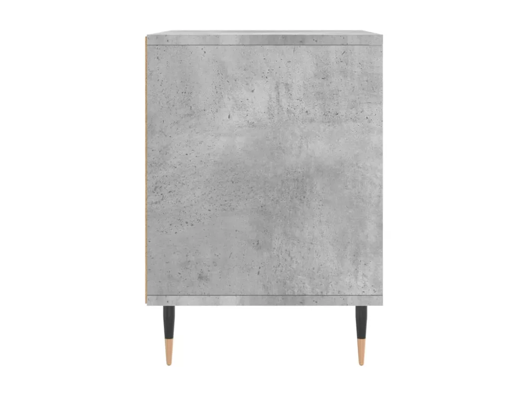 Kauf Unique Nachttische 2 Stk. Betongrau 40x35x50 cm Holzwerkstoff Clearance-Verkauf