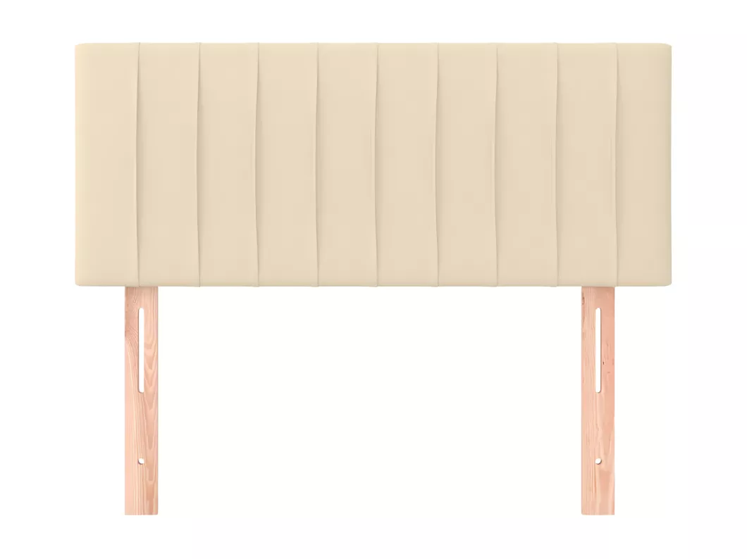 Kauf Unique Kopfteil Creme 90x5x78/88 cm Stoff Kostenloser Versand international