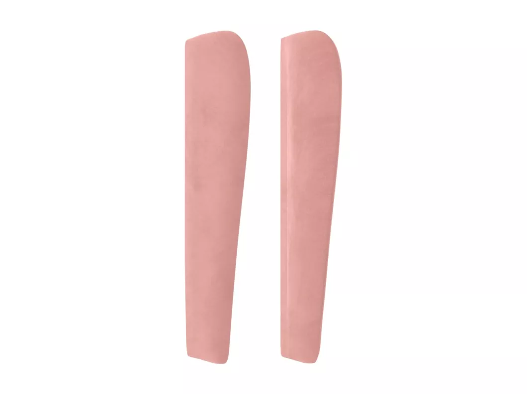 Kauf Unique Kopfteil mit Ohren Rosa 93x23x118/128 cm Samt Speichern exportieren