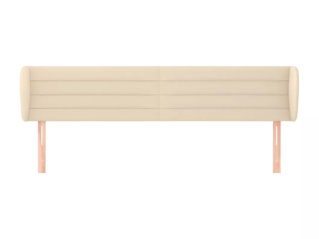 Kauf Unique Kopfteil mit Ohren Creme 203x23x78/88 cm Stoff Meist gekauft