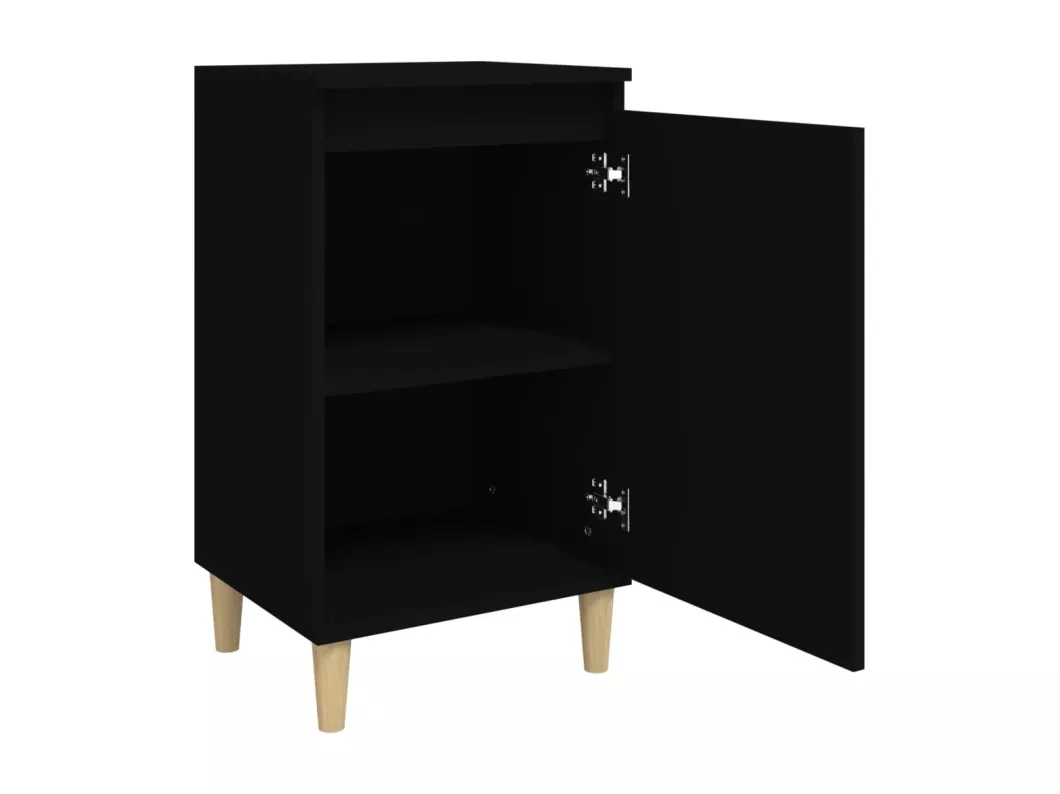 Kauf Unique Nachttische 2 Stk. Schwarz 40x35x70 cm Holzwerkstoff Limitierter Zeitrabatt