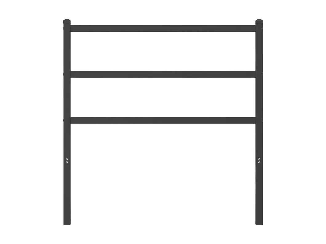 Kauf Unique Kopfteil Metall Schwarz 90 cm Top Angebot