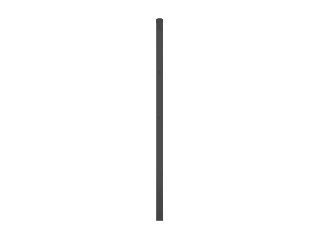 Kauf Unique Kopfteil Metall Schwarz 90 cm Top Angebot