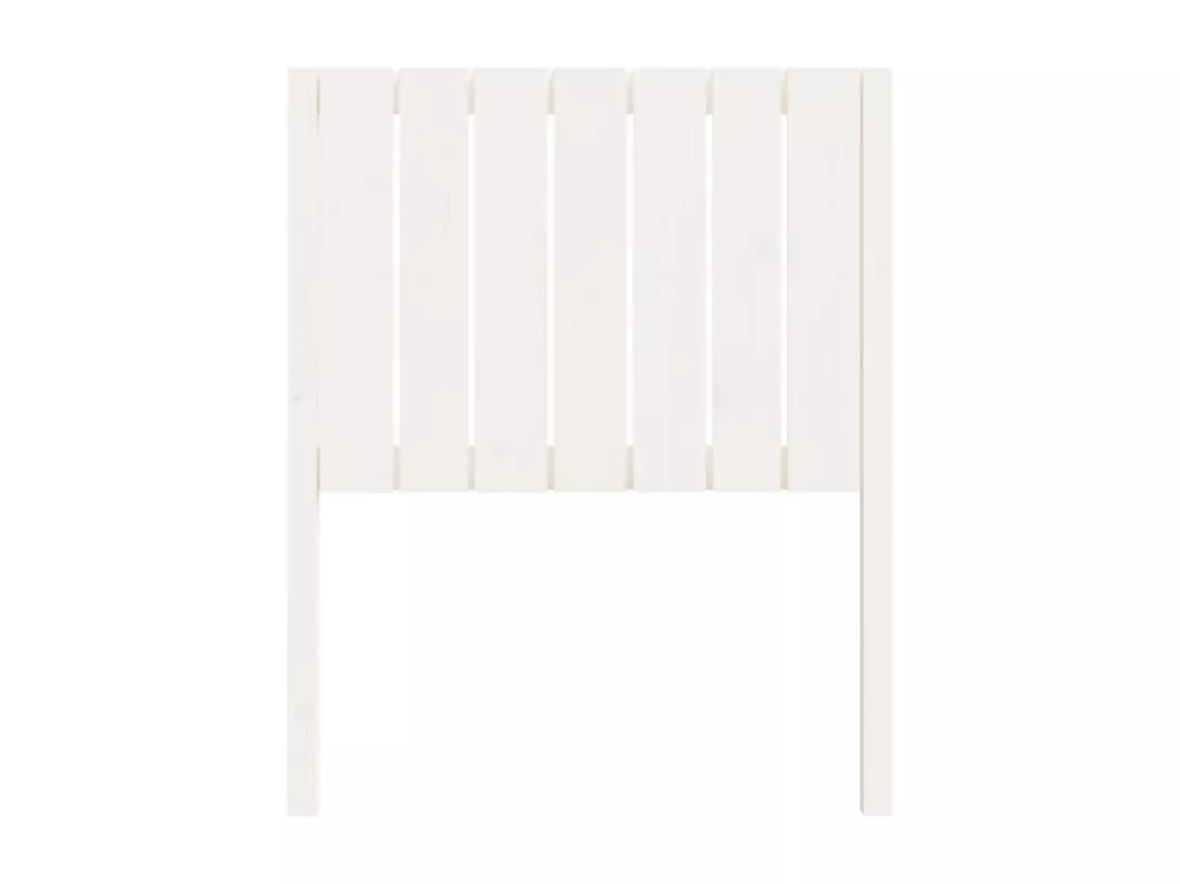 Kauf Unique Kopfteil Weiß 80,5x4x100 cm Massivholz Kiefer Blitzangebot