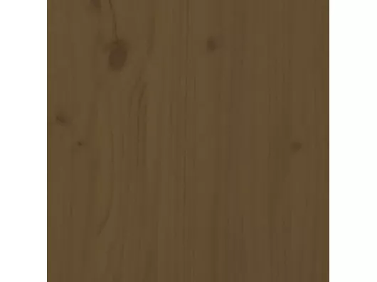 Kauf Unique Kopfteil Honigbraun 200x3x80 cm Massivholz Kiefer Räumungsverkauf