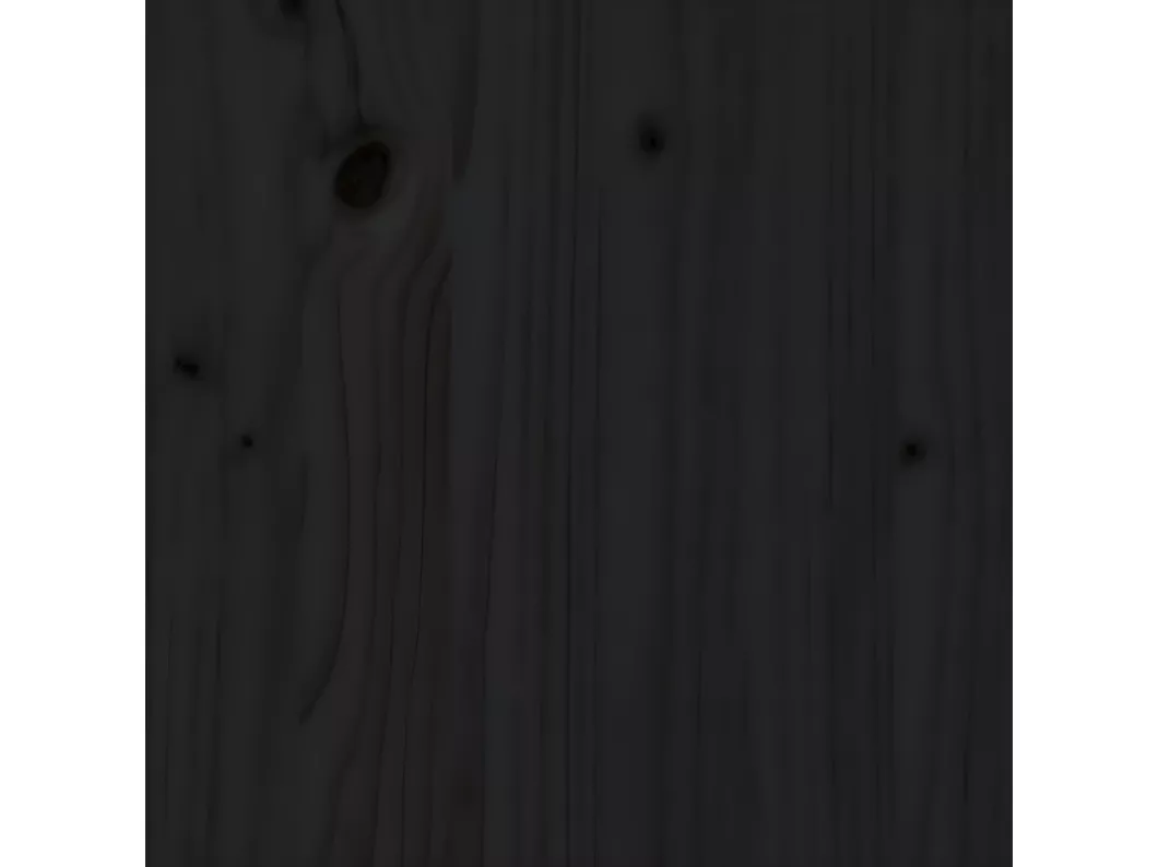 Kauf Unique Kopfteil Schwarz 126x4x100 cm Massivholz Kiefer Tägliche Deals