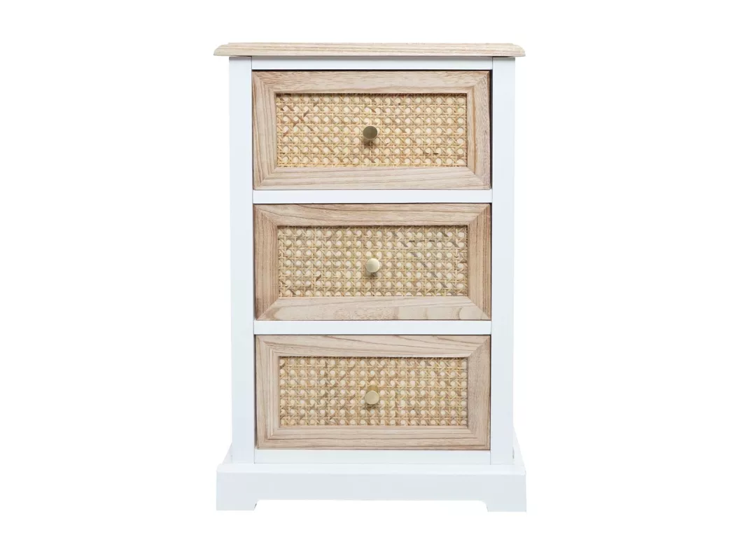 Kauf Unique Kommode MCW-K87, Weiß, naturfarben Letzte 3 Tage