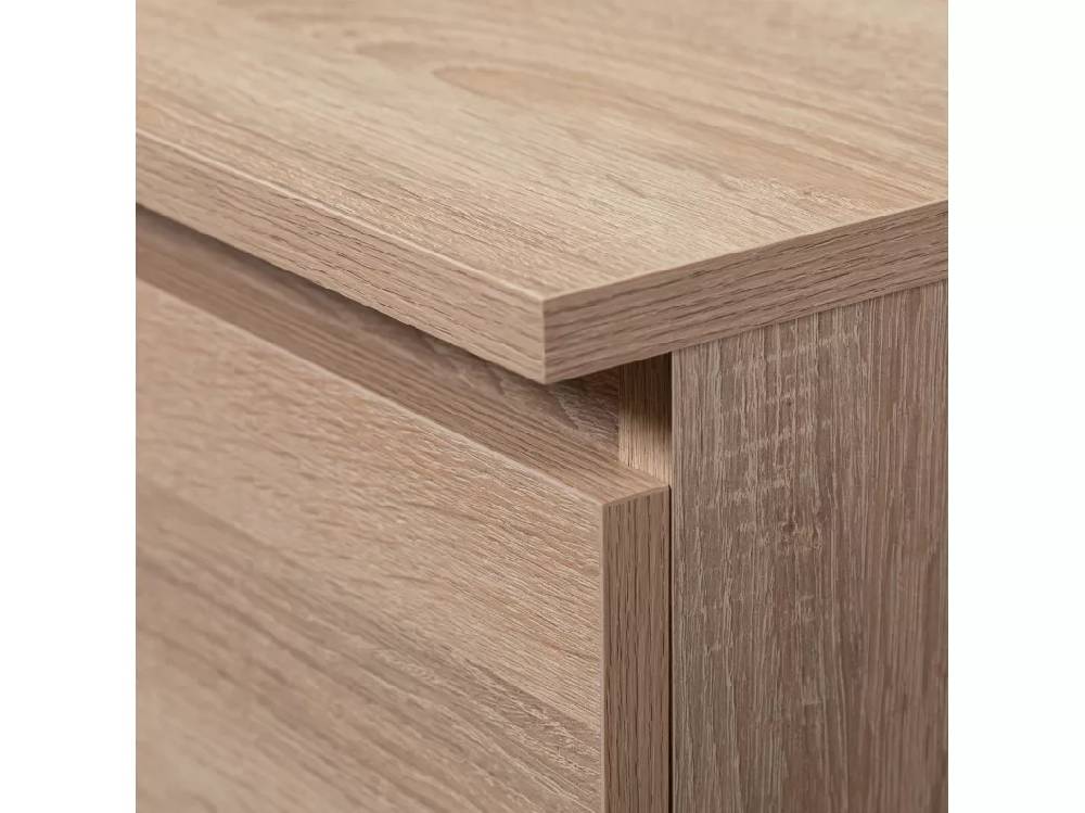 Kauf Unique Kommode AKORD K160 Sonoma-Eiche 160 cm 6 Schubladen B160 x H77 x T40 cm Bis zu 50% Rabatt
