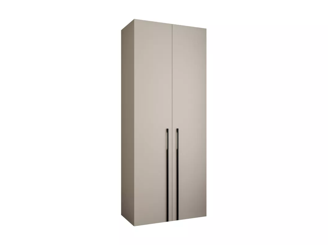 Kauf Unique Drehtürenschrank Como 3 245,5/100/50 2-türig (Kaschmir/Schwarz) Bis zu 55% Rabatt