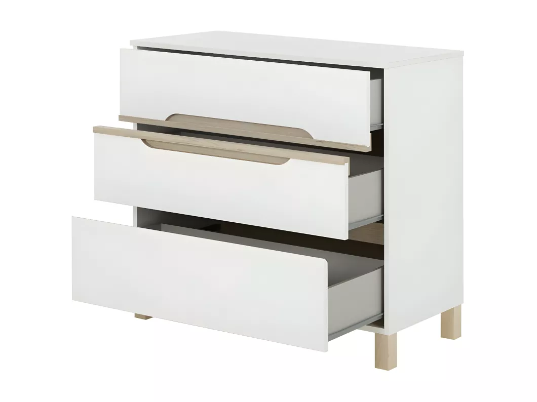 Kauf Unique Kommode 3 Schubladen Celeste - Französische Herstellung Super Rabatt