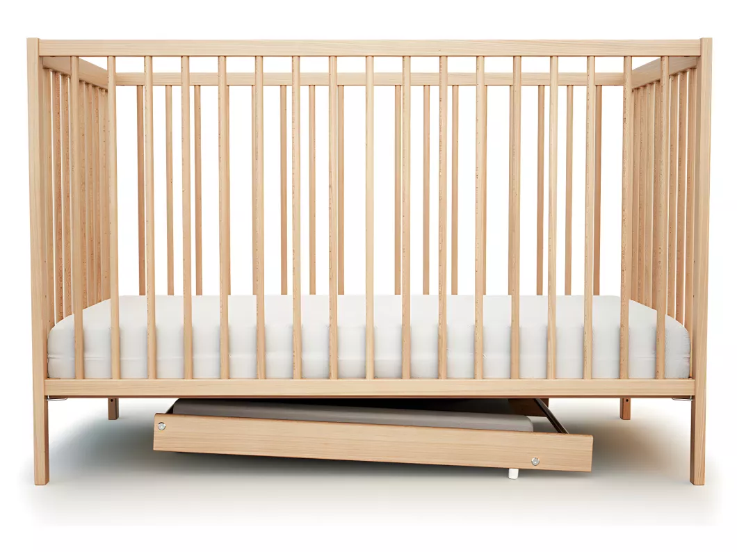 Kauf Unique Abnehmbare Wickelauflage für Babybett ESSENTIEL Holz Buche Lackiert Fabrikladen