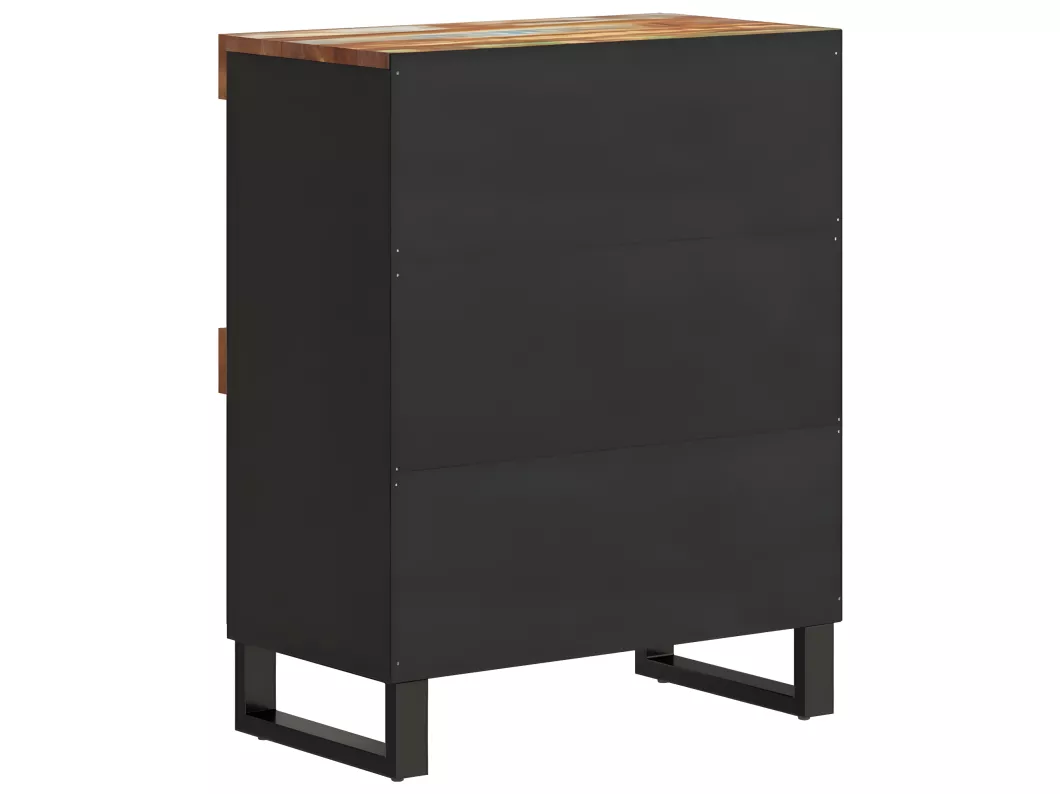 Kauf Unique Beistelltisch 60x33x75 cm Altholz Massiv Begrenzt auf 3 Tage