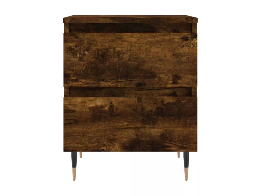 Kauf Unique Nachttische 2 Stk. Räuchereiche 40x35x50 cm Holzwerkstoff Online