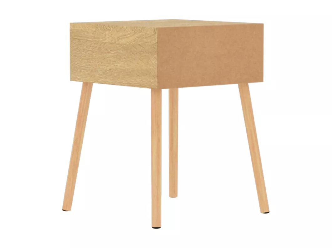 Kauf Unique Nachttisch Sonoma-Eiche 40x40x56 cm Holzwerkstoff Limitierter Zeitrabatt
