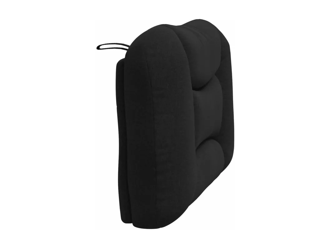Kauf Unique Kopfteil-Kissen Schwarz 90 cm Stoff Cyber Monday