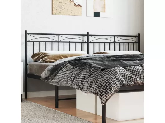 Kauf Unique Kopfteil Metall Schwarz 200 cm