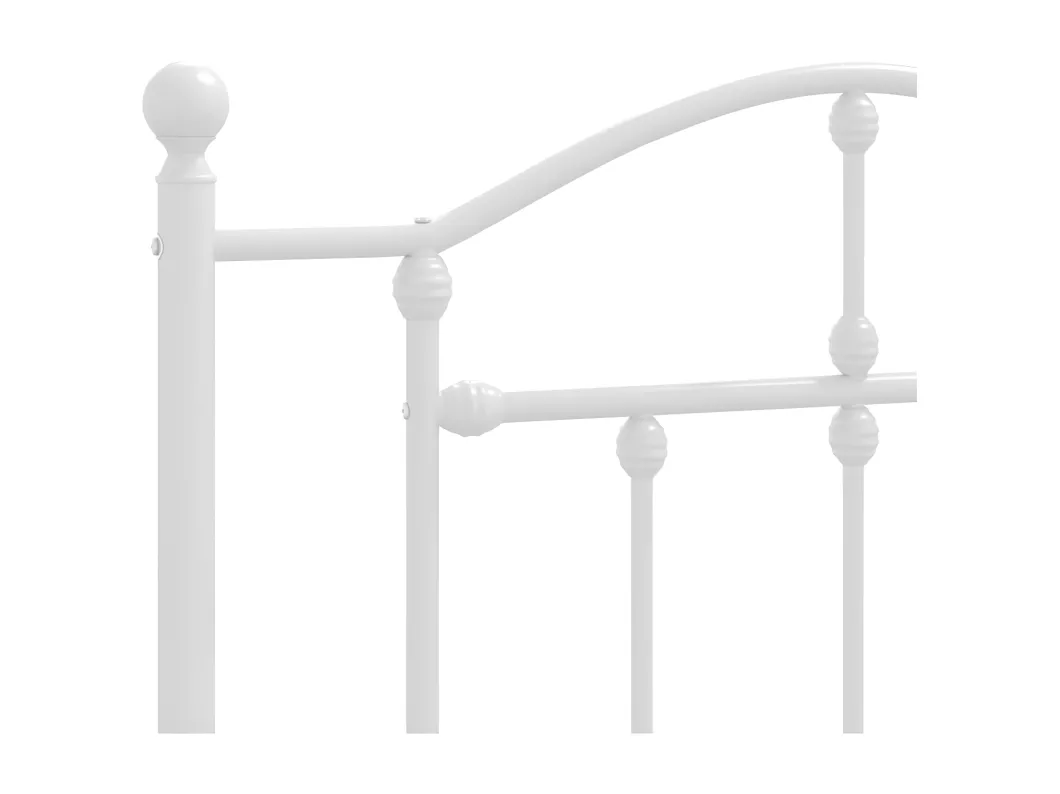 Kauf Unique Kopfteil Metall Weiß 80 cm Online Outlet