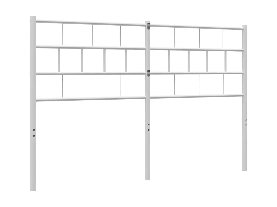 Kauf Unique Kopfteil Metall Weiß 150 cm Blitzangebot