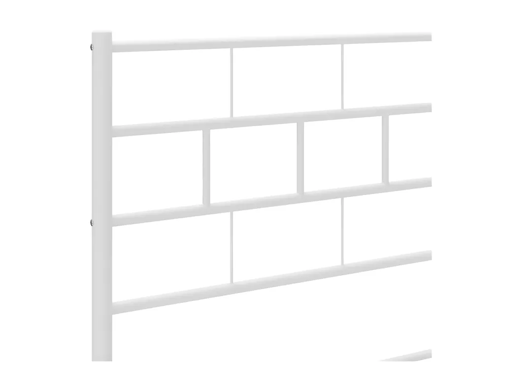 Kauf Unique Kopfteil Metall Weiß 150 cm Blitzangebot