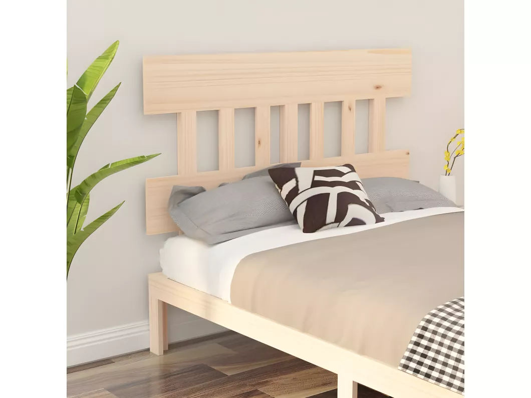 Kauf Unique Kopfteil 123,5x3x81 cm Massivholz Kiefer Bestseller