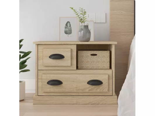 Kauf Unique Nachttisch Sonoma-Eiche 60x39x45 cm Letzter Tag