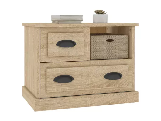 Kauf Unique Nachttisch Sonoma-Eiche 60x39x45 cm Letzter Tag