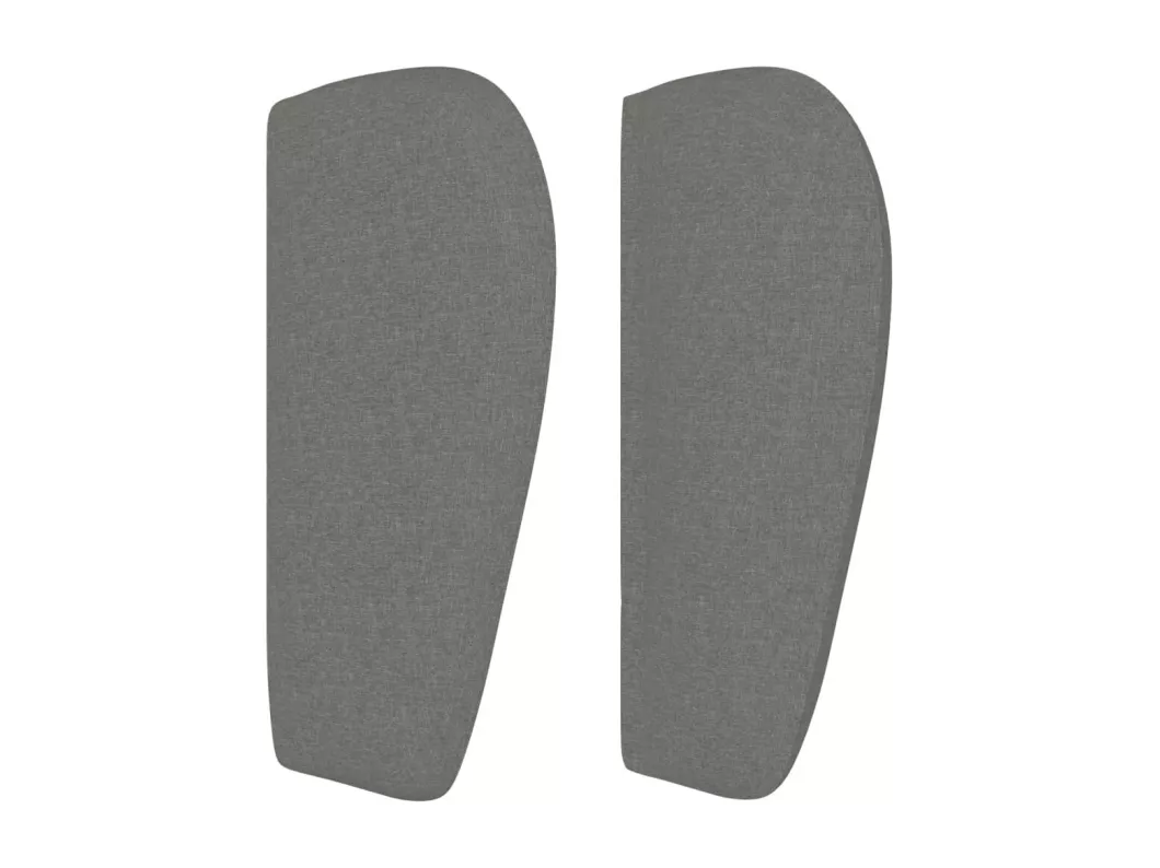 Kauf Unique Kopfteil mit Ohren Dunkelgrau 203x23x78/88 cm Stoff Bis zu 65% Rabatt