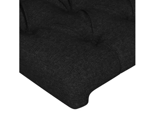 Kauf Unique Kopfteile 4 Stk. Schwarz 72x7x78/88 cm Stoff Discount Store für neue Produkte