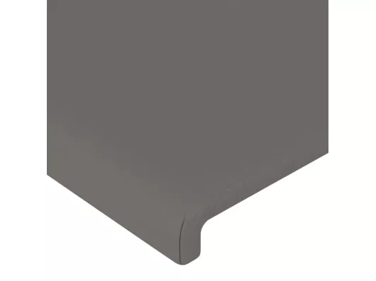 Kauf Unique Kopfteile 2 Stk. Grau 90x5x78/88 cm Kunstleder Clearance-Verkauf