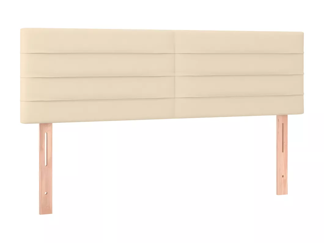 Kauf Unique LED Kopfteil Creme 144x5x78/88 cm Stoff Online