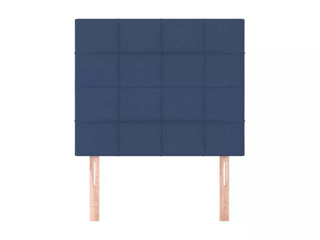 Kauf Unique Kopfteile 2 Stk. Blau 80x5x78/88 cm Stoff Auslauf