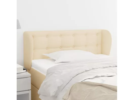 Kauf Unique Kopfteil mit Ohren Creme 103x23x78/88 cm Stoff