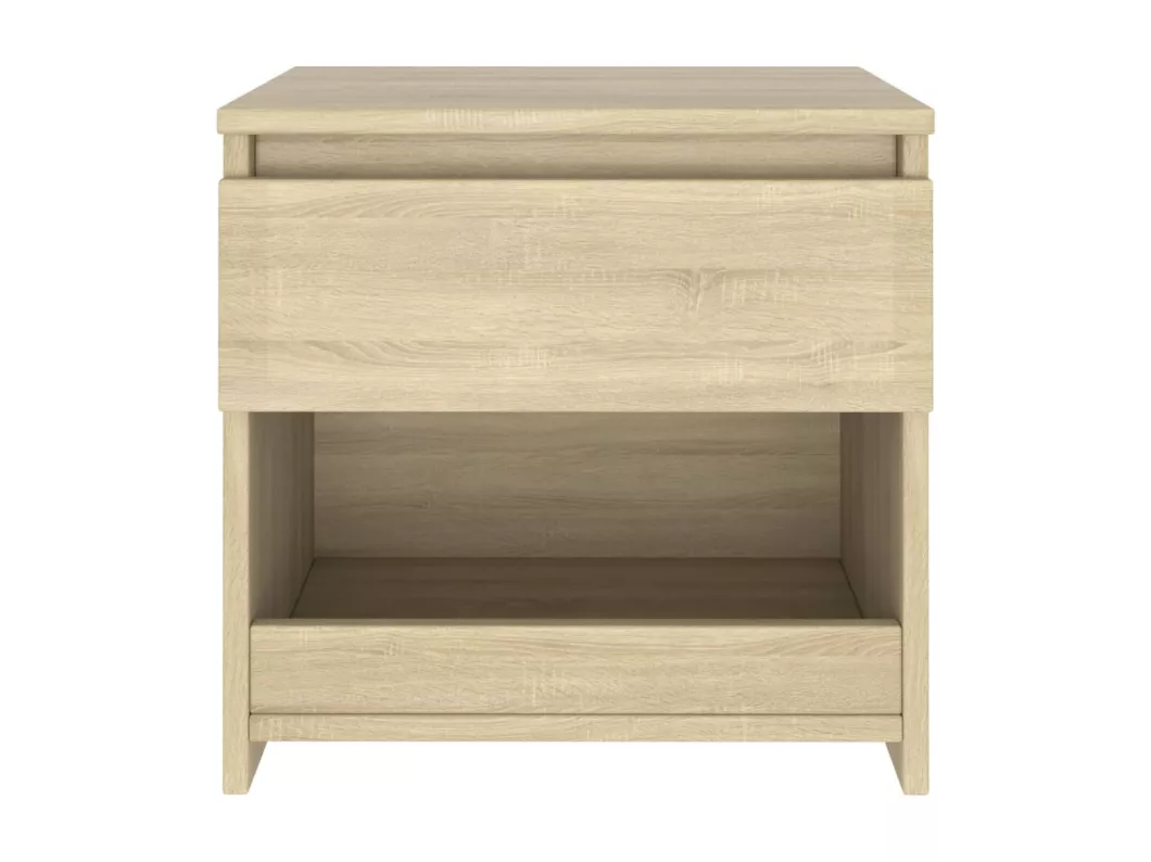 Kauf Unique Nachttisch Sonoma-Eiche 40x30x39 cm Holzwerkstoff im Angebot