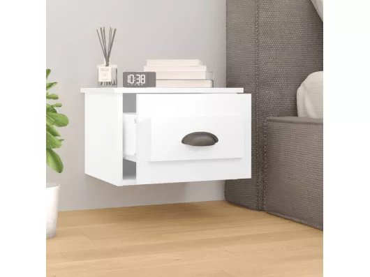 Kauf Unique Wand-Nachttisch Weiß 41,5x36x28 cm Fabrikpreis