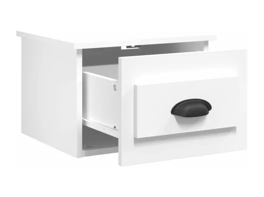 Kauf Unique Wand-Nachttisch Weiß 41,5x36x28 cm Fabrikpreis