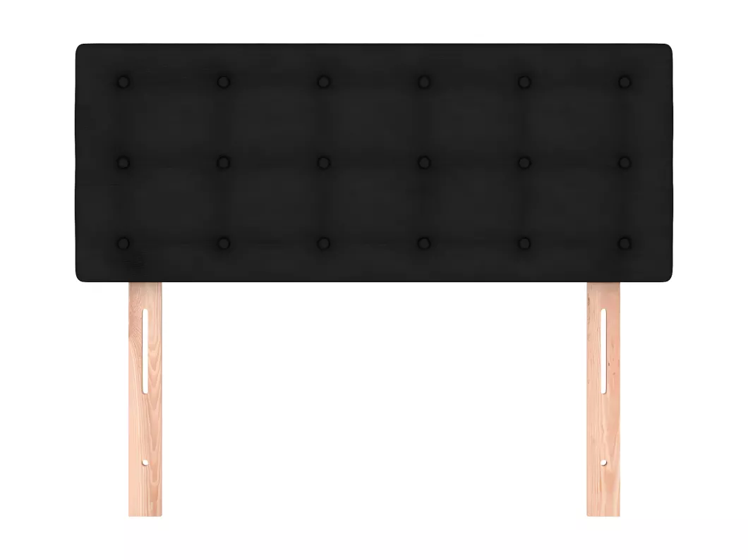 Kauf Unique Kopfteil Schwarz 100x5x78/88 cm Stoff Rabatt