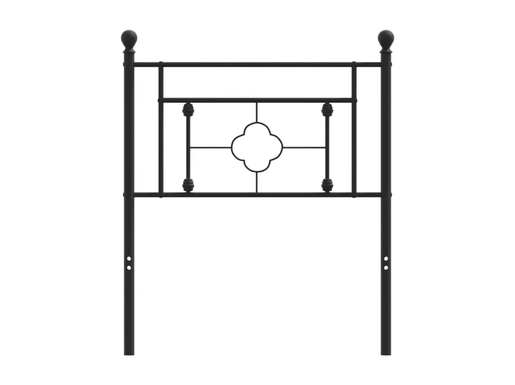Kauf Unique Kopfteil Metall Schwarz 75 cm Flash Sale