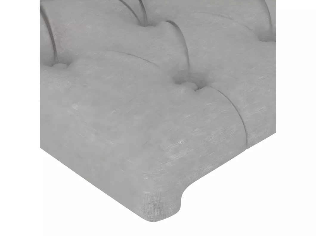 Kauf Unique Kopfteile 2 Stk. Hellgrau 80x7x78/88 cm Stoff Black Friday