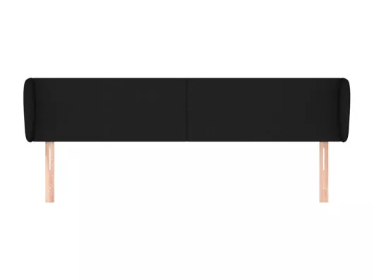 Kauf Unique Kopfteil mit Ohren Schwarz 183x23x78/88 cm Stoff Valentinstagsangebot