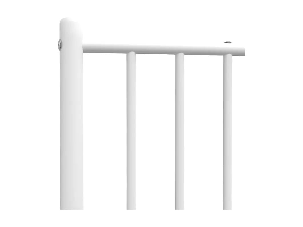 Kauf Unique Kopfteil Metall Weiß 90 cm Blitzangebot