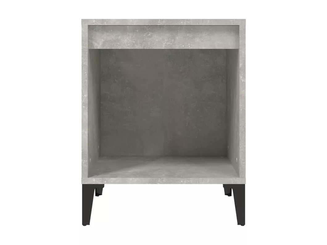 Kauf Unique Nachttisch Betongrau 40x35x50 cm Neuheiten
