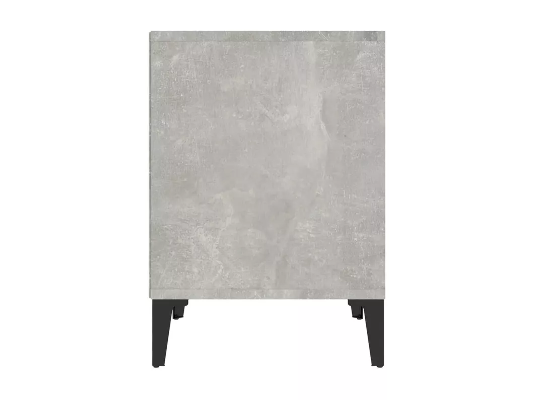 Kauf Unique Nachttisch Betongrau 40x35x50 cm Neuheiten
