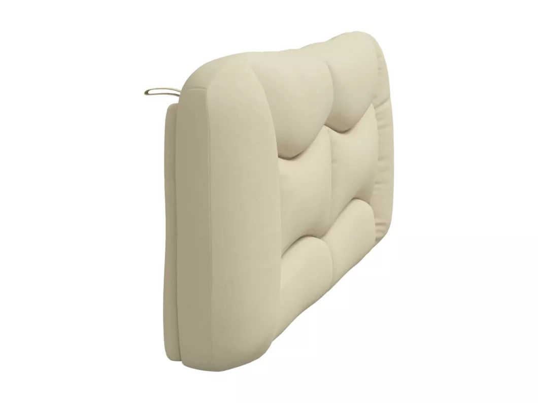 Kauf Unique Kopfteil-Kissen Creme 180 cm Stoff Sonderangebote