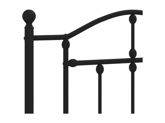 Kauf Unique Kopfteil Metall Schwarz 75 cm Riesige Ersparnisse